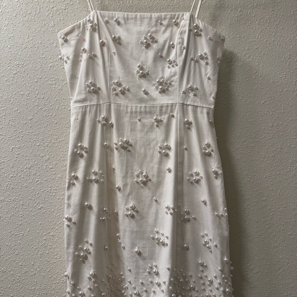 BHLDN by Anthropologie pearl mini dress
